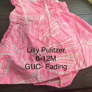 Lilly Pulitzer Pink Baby Sundress